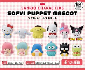 Collectible Drop Opening [Blind Box] Sanrio Sofubi Puppet Mascot Series Premium Surprises