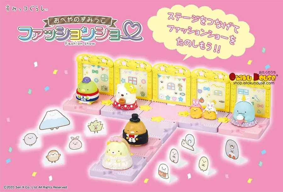 [Blind Box] Sumikkogurashi Fashion Show - Re-Ment Surprise Packages Surprise Series Display