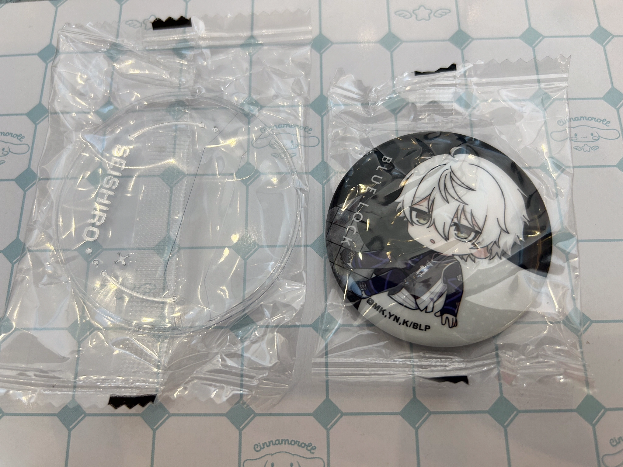 Blue Lock Characters Badge with Clear Case 5 Pieces Set (In-stock) Maximalist Art Art Series