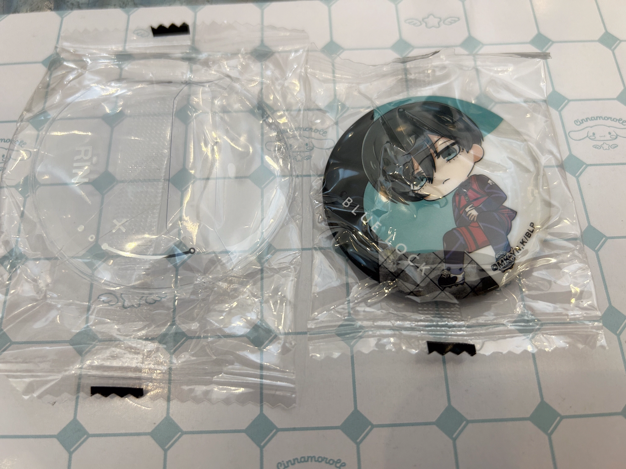 Superhero Unit Event specific Blue Lock Characters Badge with Clear Case 5 Pieces Set (In-stock)