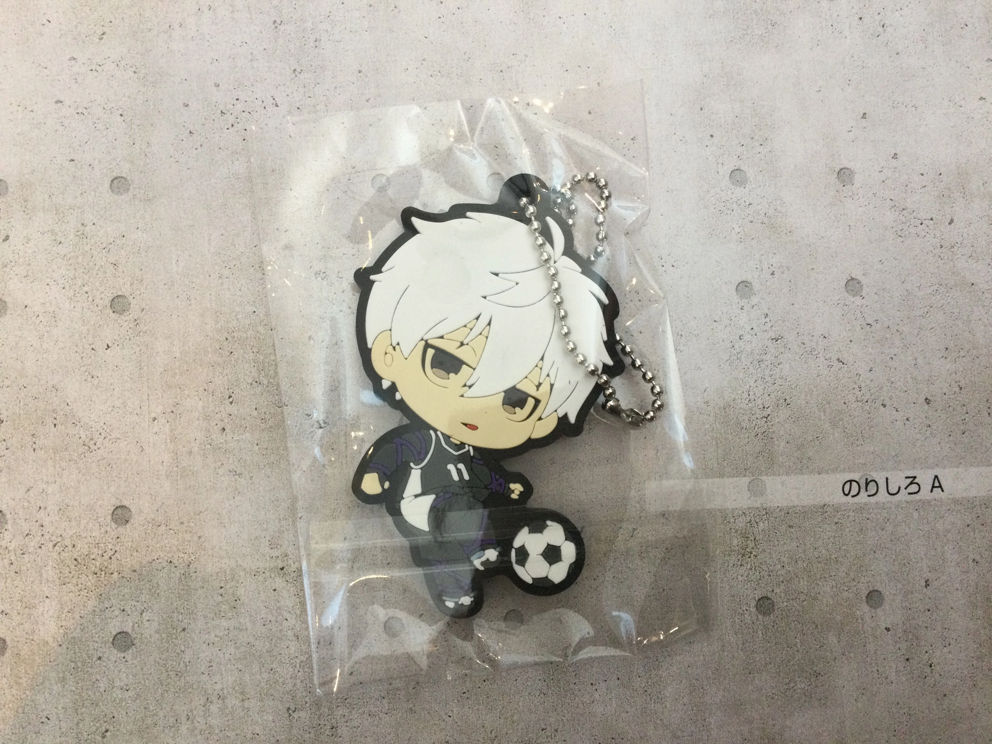 Blue Lock Characters Rubber Keychain 6 Pieces Set (In-stock) Art Product