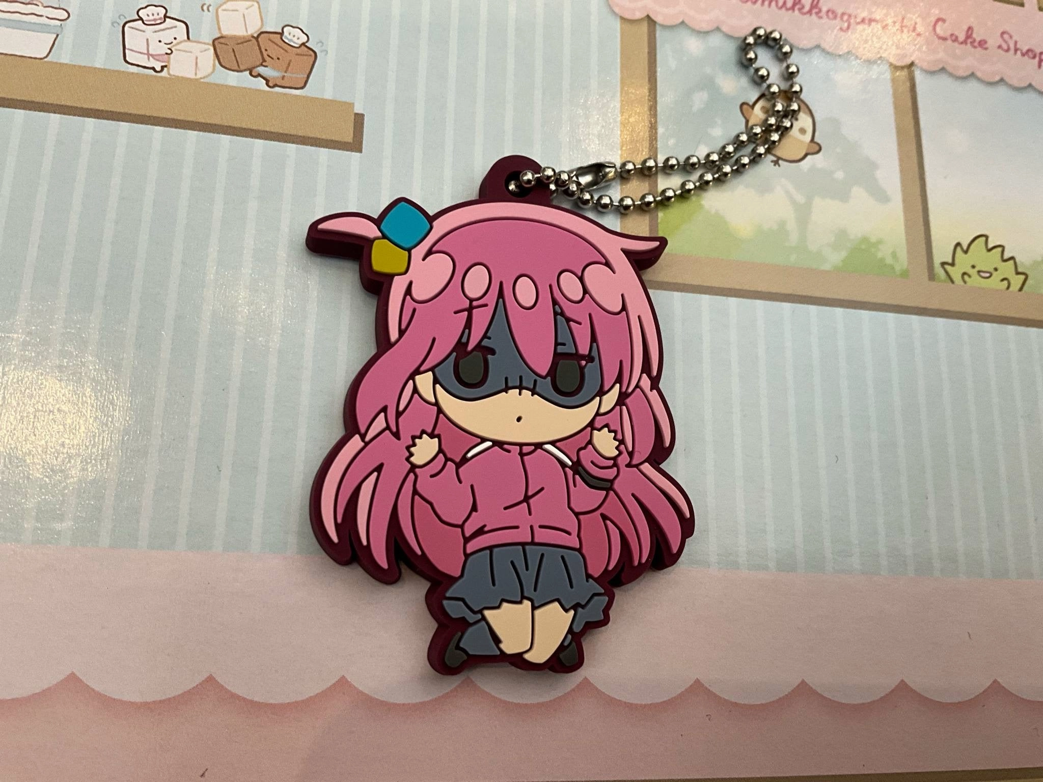 Bocchi the Rock Kessoku Band Characters Rubber Keychain 8 Pieces Set (In-stock) Premium Collectible