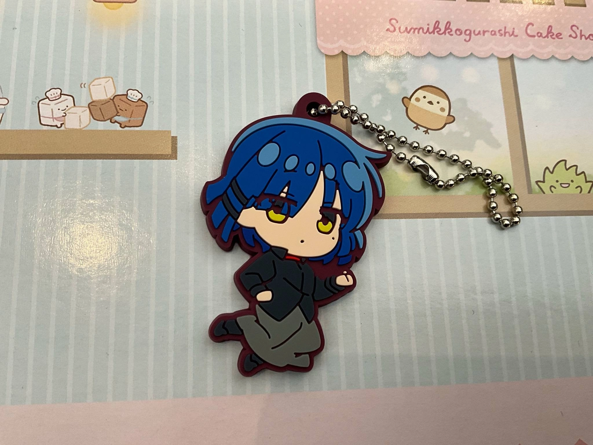 Trending Now Bocchi the Rock Kessoku Band Characters Rubber Keychain 8 Pieces Set (In-stock)