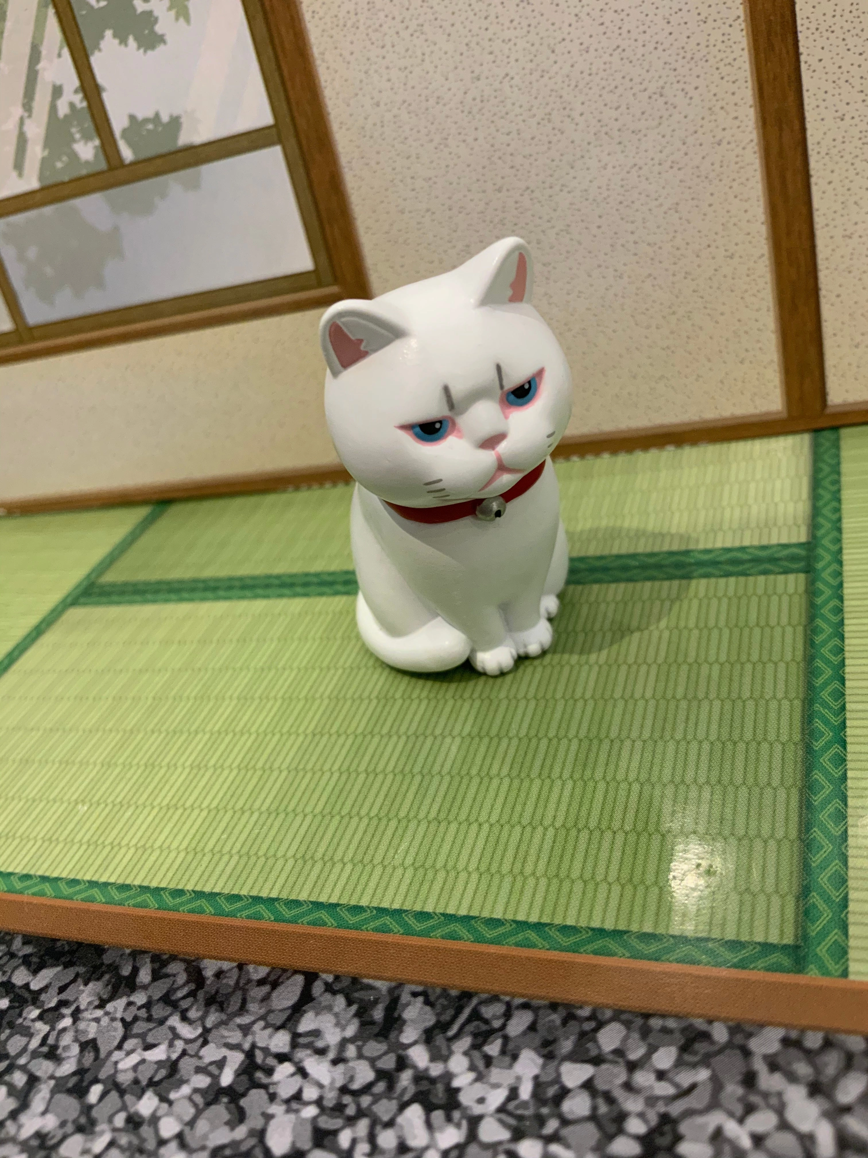 Miniature Toy Cat in Paper Bag Figure 6 Pieces Set (In-stock)