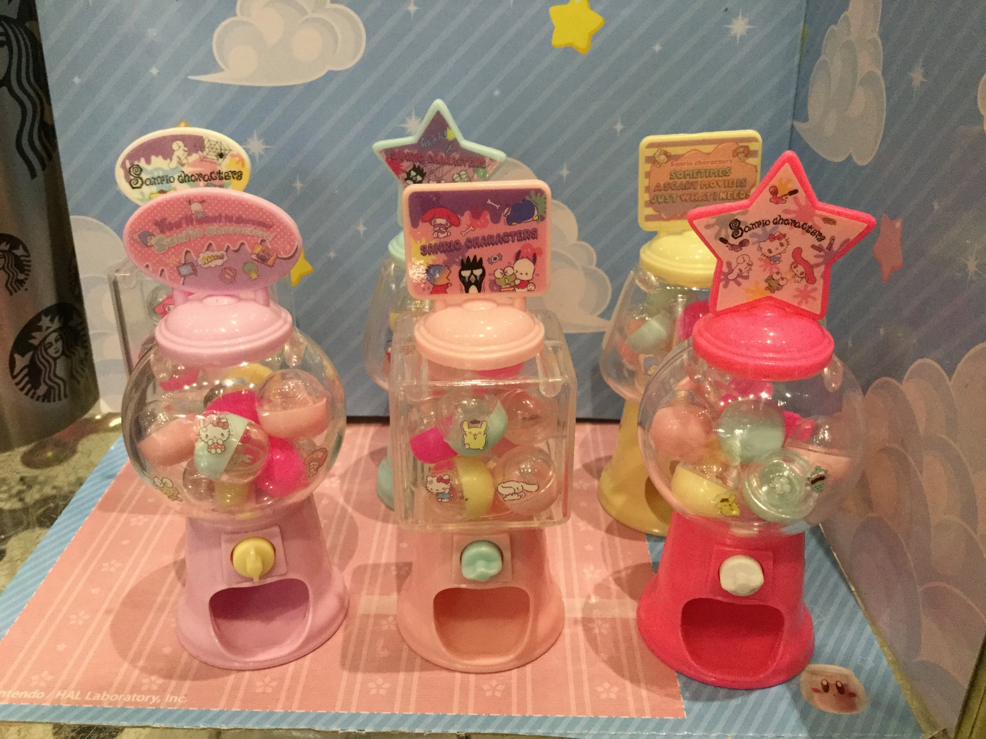 Casual Fan Epoxy Resin Sanrio Characters Mini gacha machine (In-Stock)