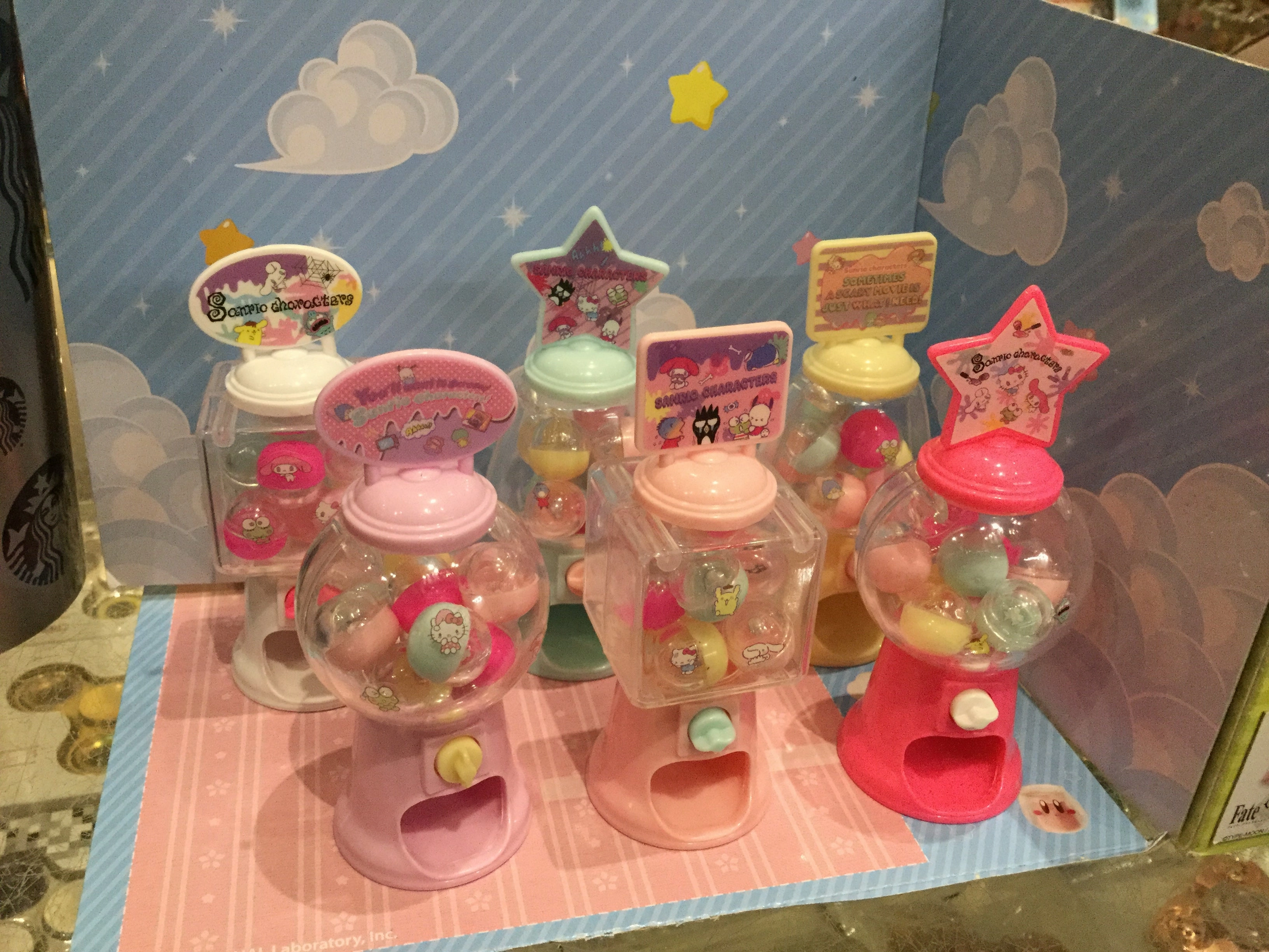 Action Unit Sanrio Characters Mini gacha machine (In-Stock)