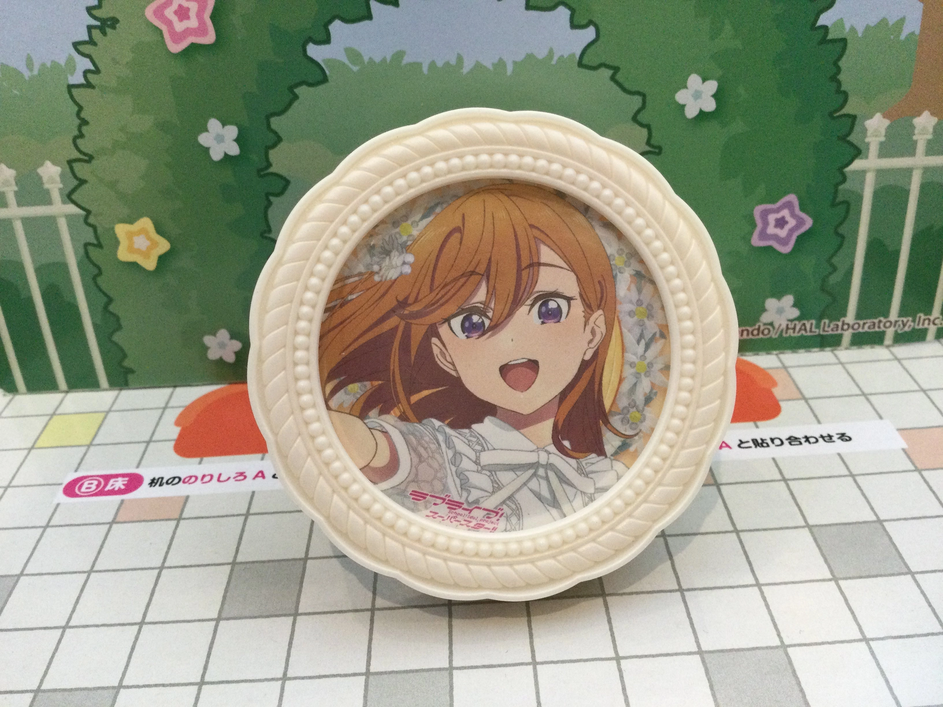 People Model Character Pin Badge Goods Display Case 6 Pieces Set (In-stock)