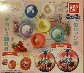 Historical Figure Character Pin Badge Goods Display Case 6 Pieces Set (In-stock)