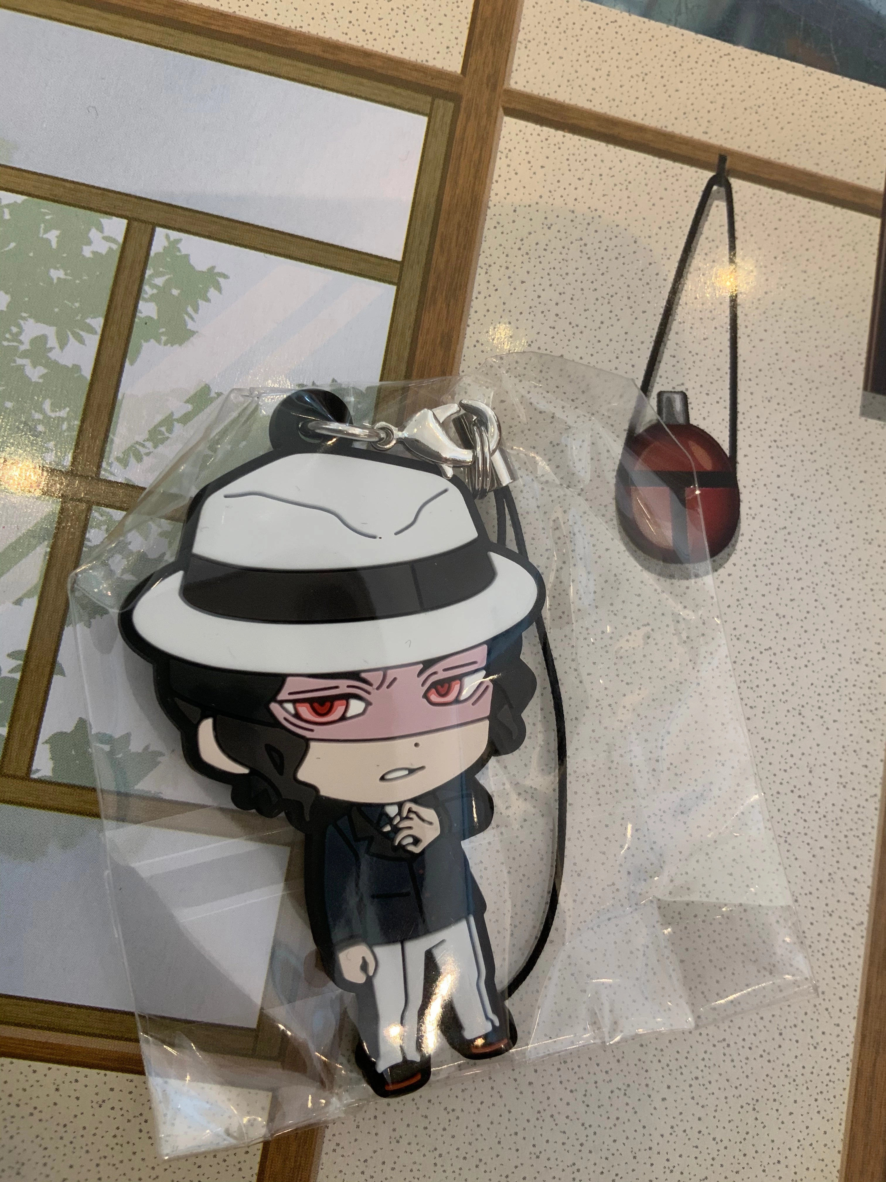 Digital Art Character Goods Kimetsu no Yaiba Demon Slayer Rubber Keychain (In-stock)