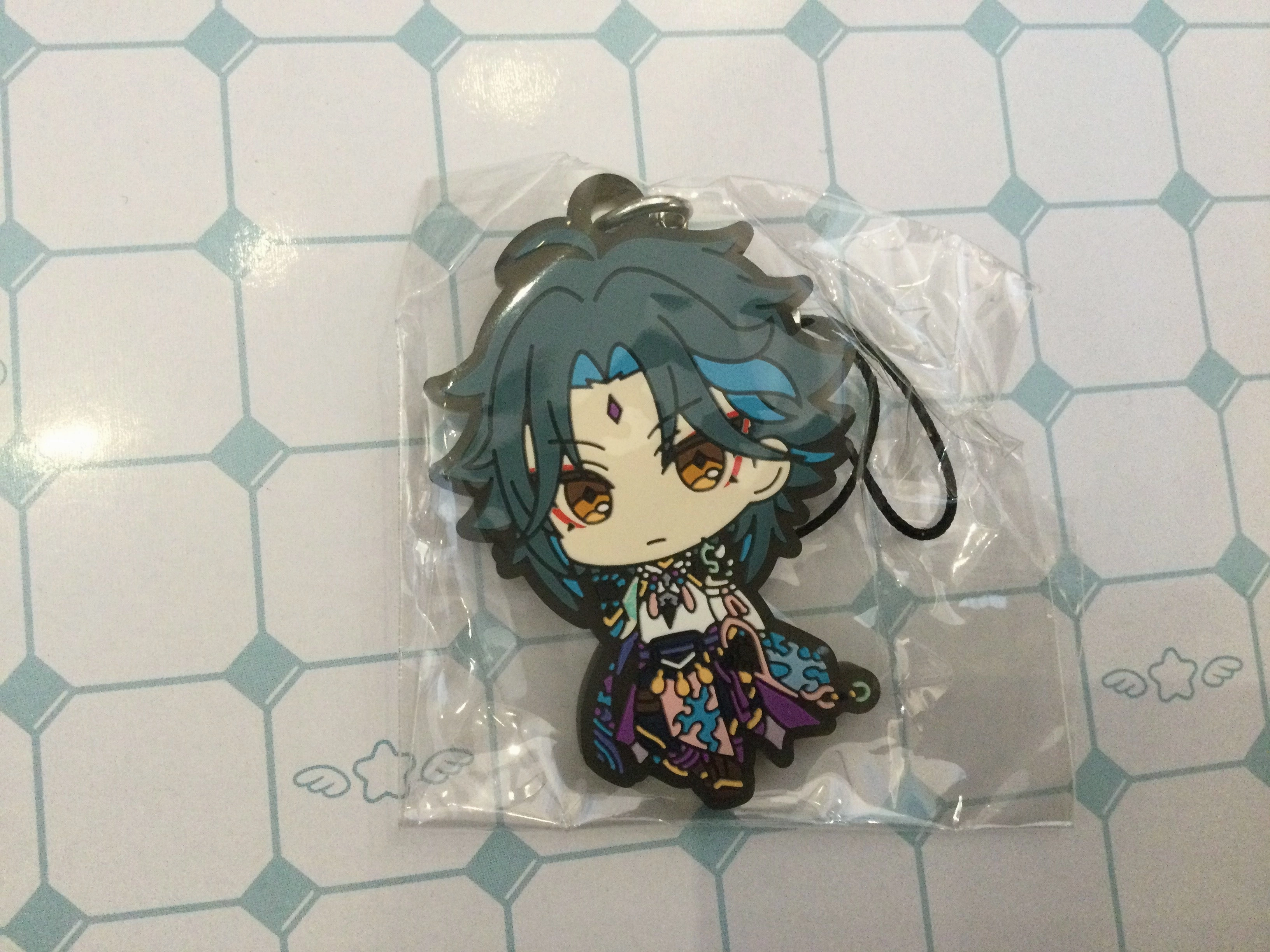 Popular Character Genshin Impact Character Rubber Keychain Vol.4 8 Pieces Set (In-stock)