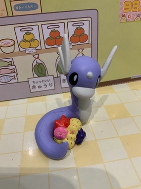 Cultural Heritage Decorative Object Gashapon Pokemon Manpuku Pakupaku Mascot Okawari Set (In Stock)