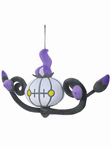 "Pokemon" Allstar Collection Plush PP93  Chandelure (S Size) Action Piece Crystal Figure
