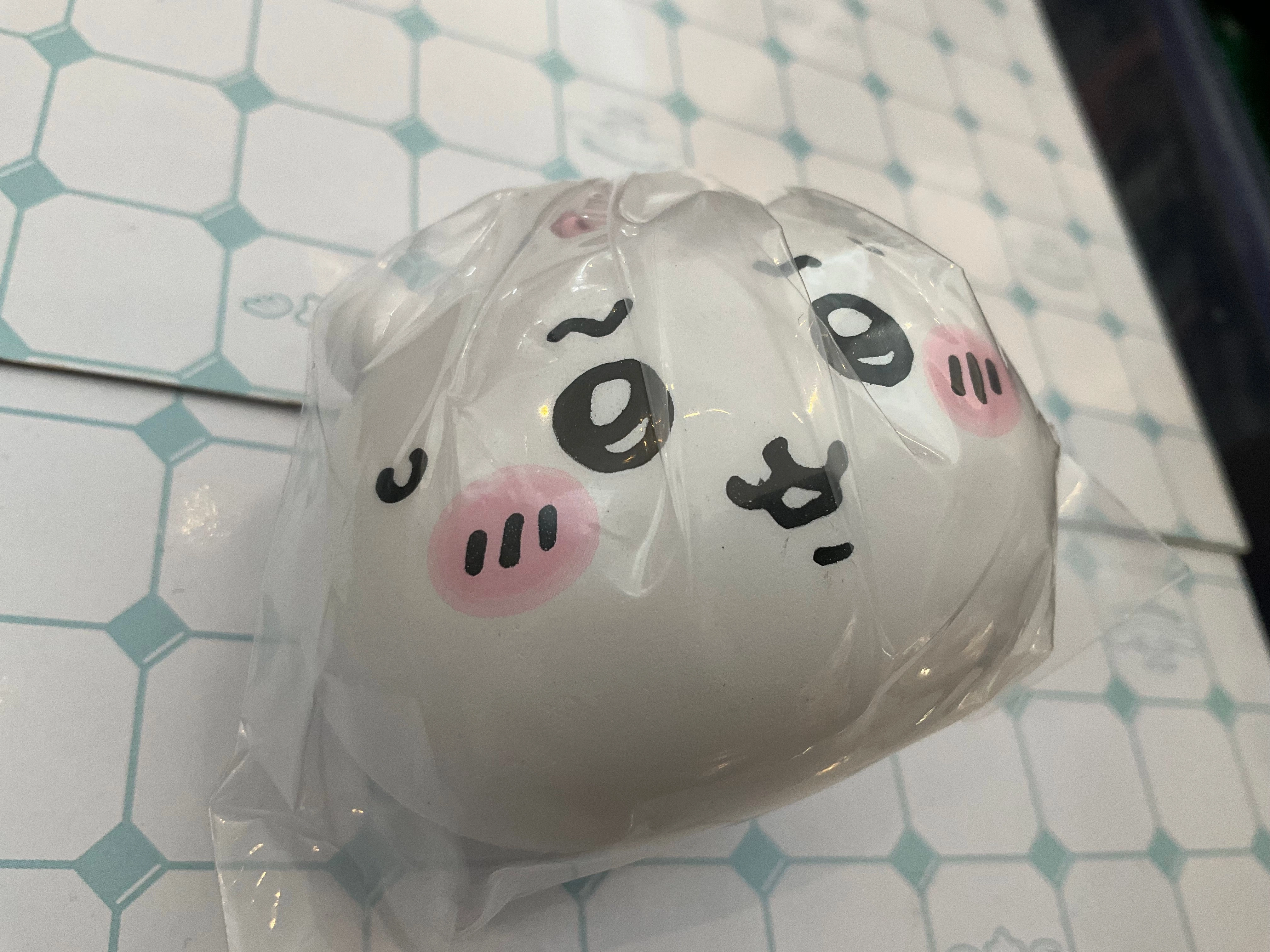 Chiikawa and Friends Chiikawa Head Squishy Keychain 5 Pieces Set (In-stock) Collectible Item Action Display