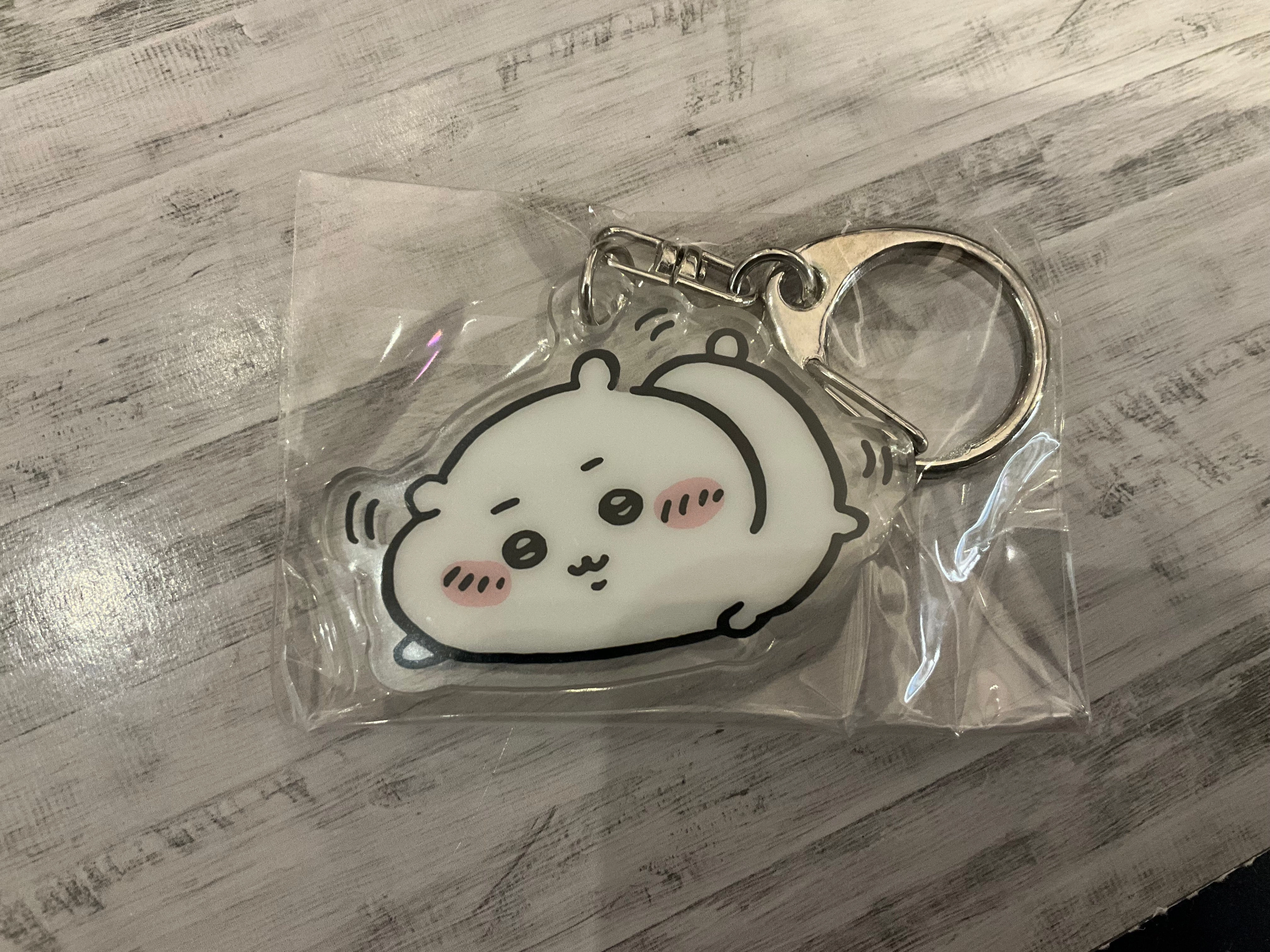 Chiikawa and Friends Colorful Acrylic Keychain 7 Pieces Set (In-stock) Stone Statue Studio Ghibli