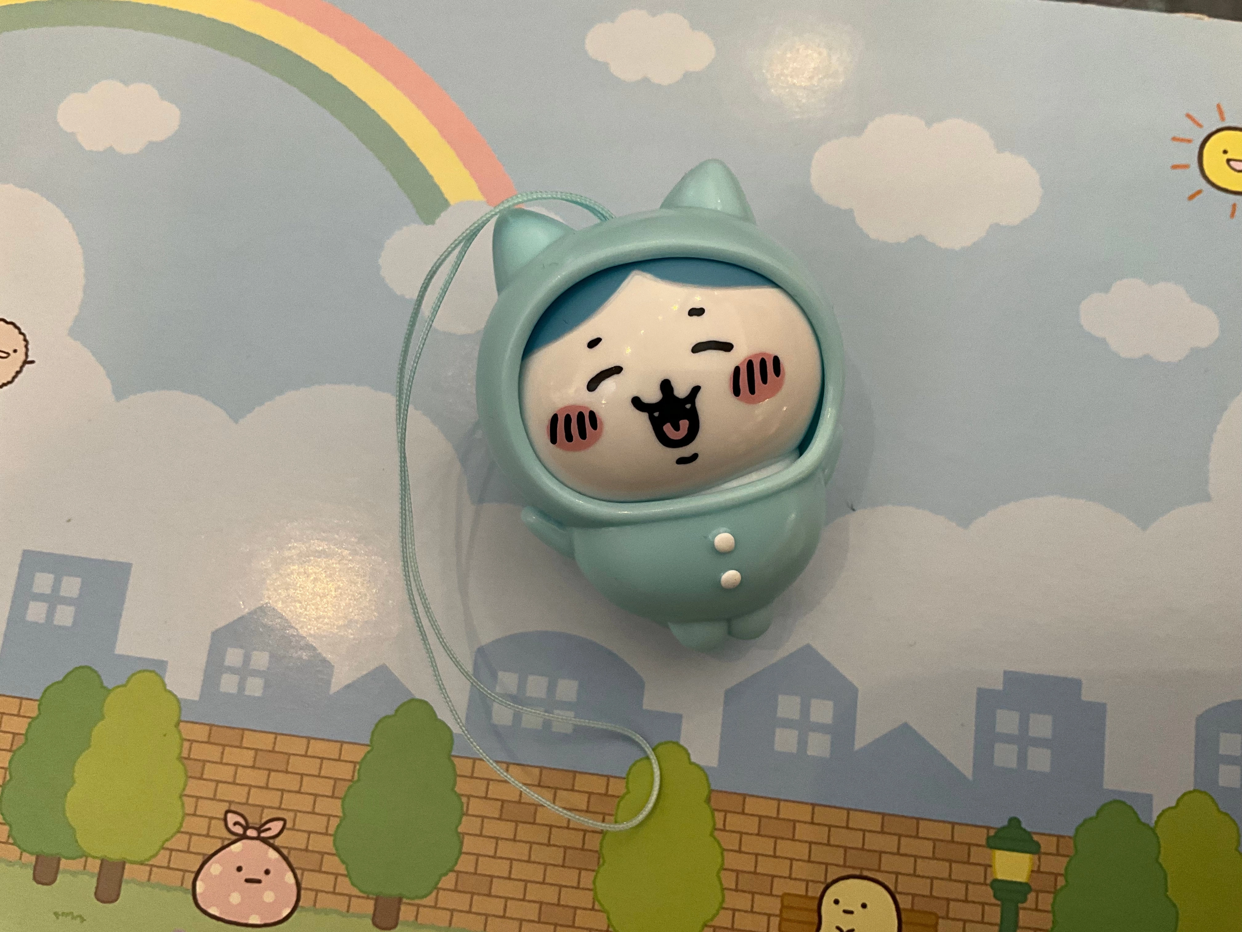 Chiikawa and Friends Pajama Party Figure Keychain 4 Pieces Set (In-stock) Universal Theme Anime Decor