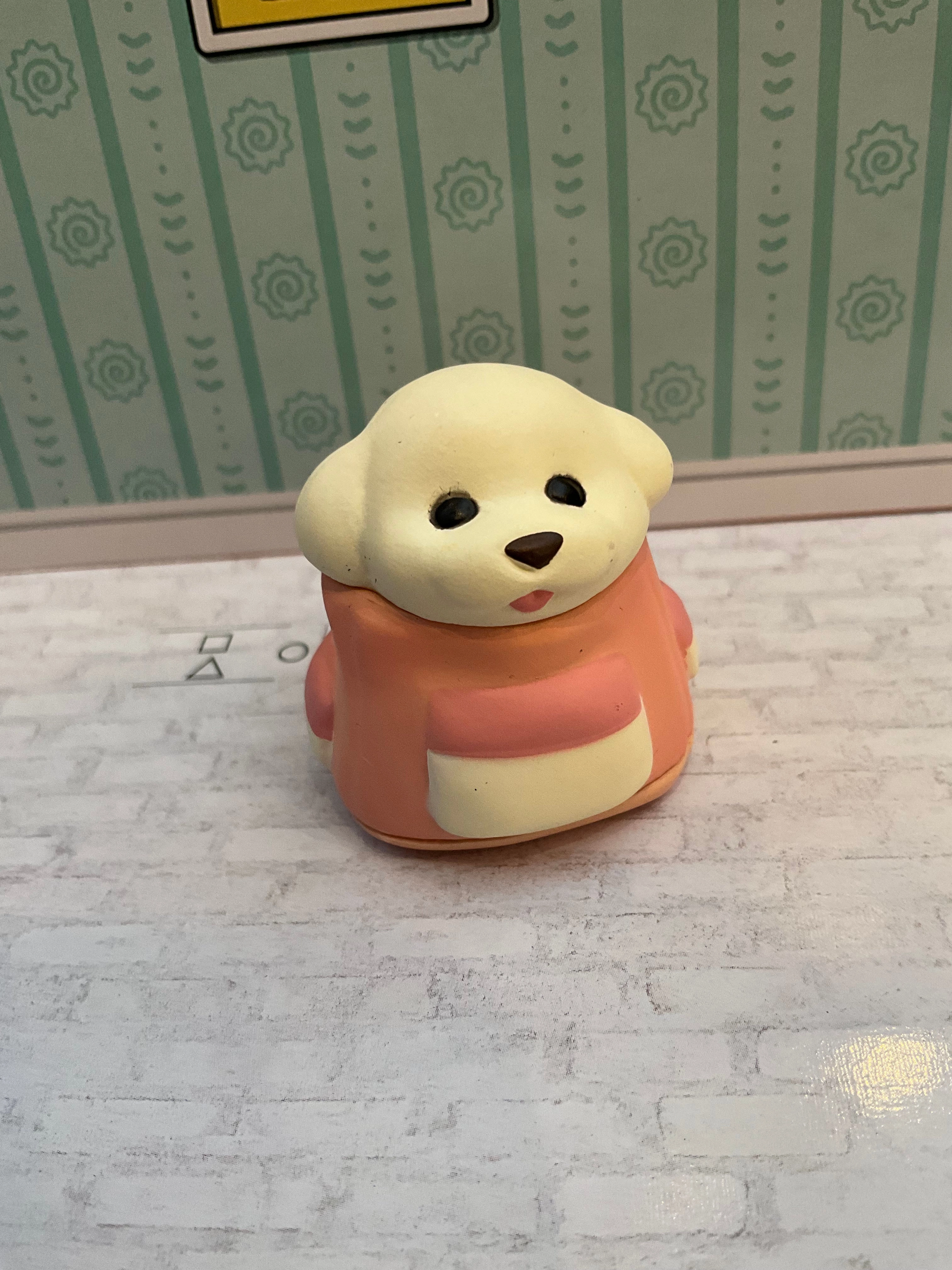 Chubby Poodle Dog Small Figure Vol.1 5 Pieces Set (In-stock) Recycled plastic