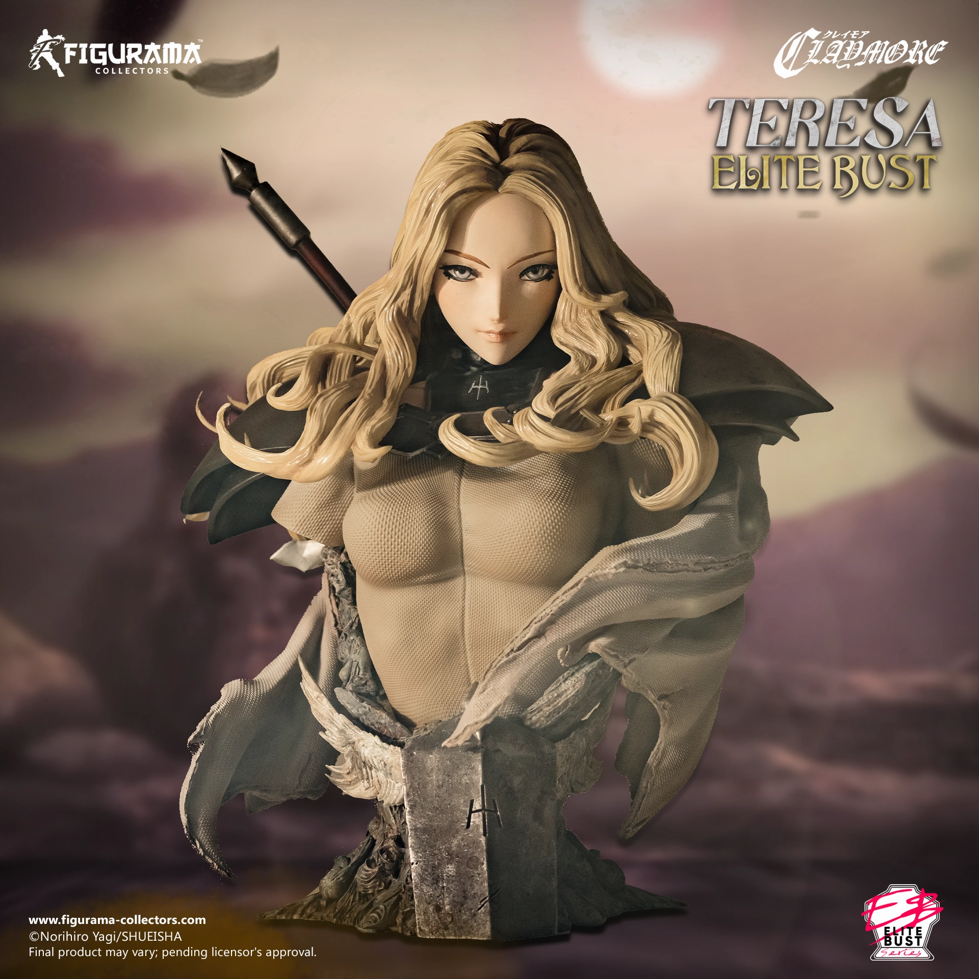 Claymore: Teresa Elite Bust Construction Vehicle Constant Companion