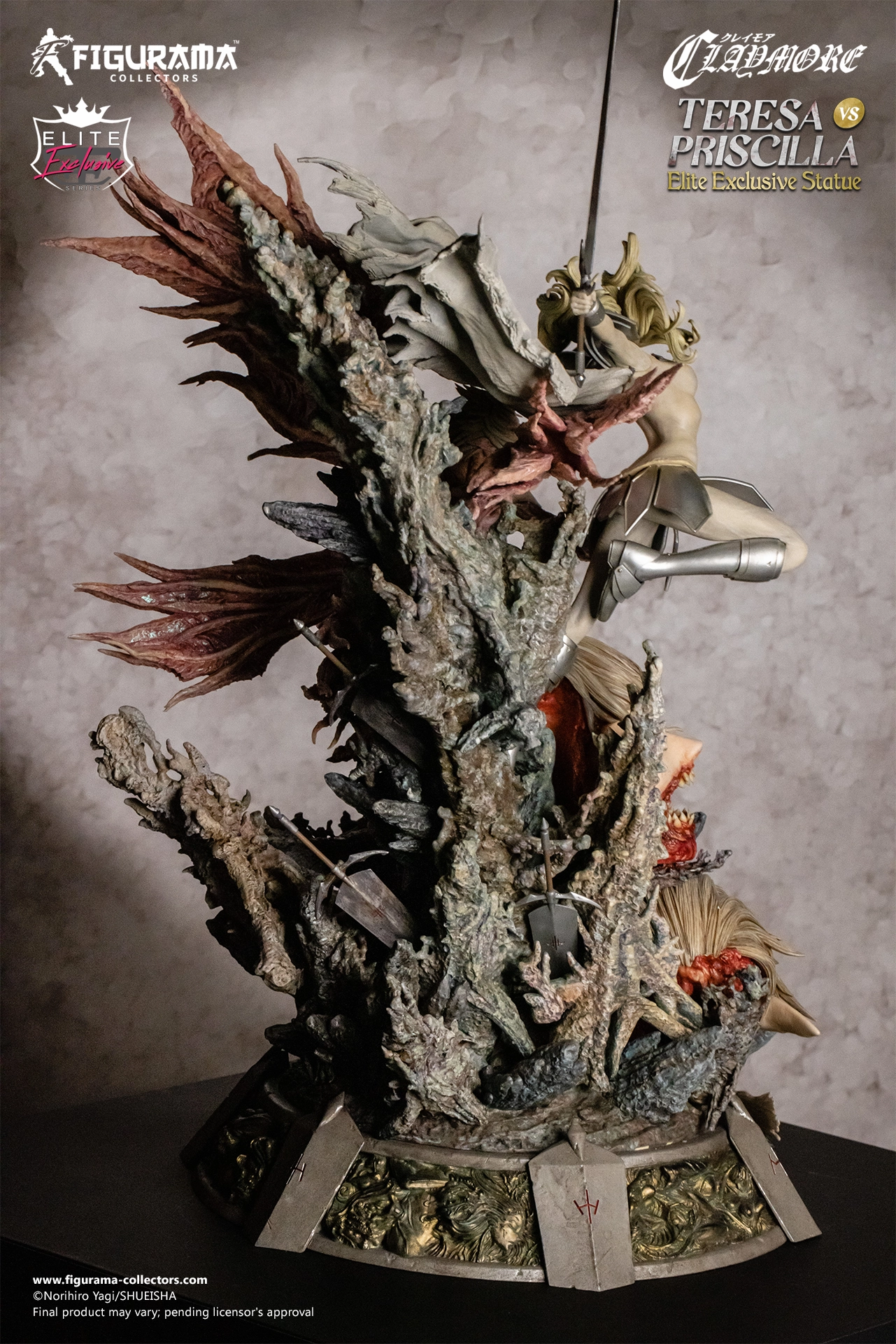 Claymore: Teresa vs. Priscilla Elite Exclusive Statue Therapeutic Hobby