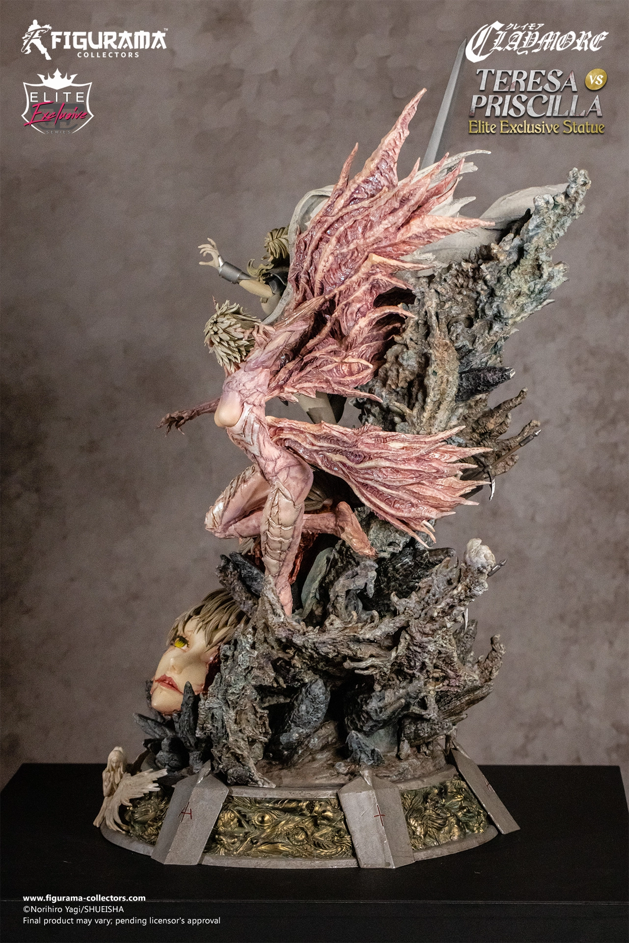 Claymore: Teresa vs. Priscilla Elite Exclusive Statue Collectible Object