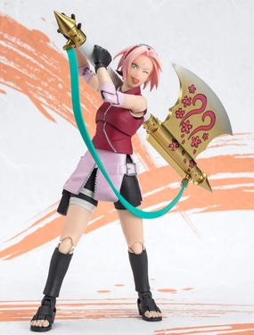 S.H. Figuarts Naruto Shippuden Sakura Haruno (NARUTOP99 Edition) Action Figure Premium Collectible Emerging Brand
