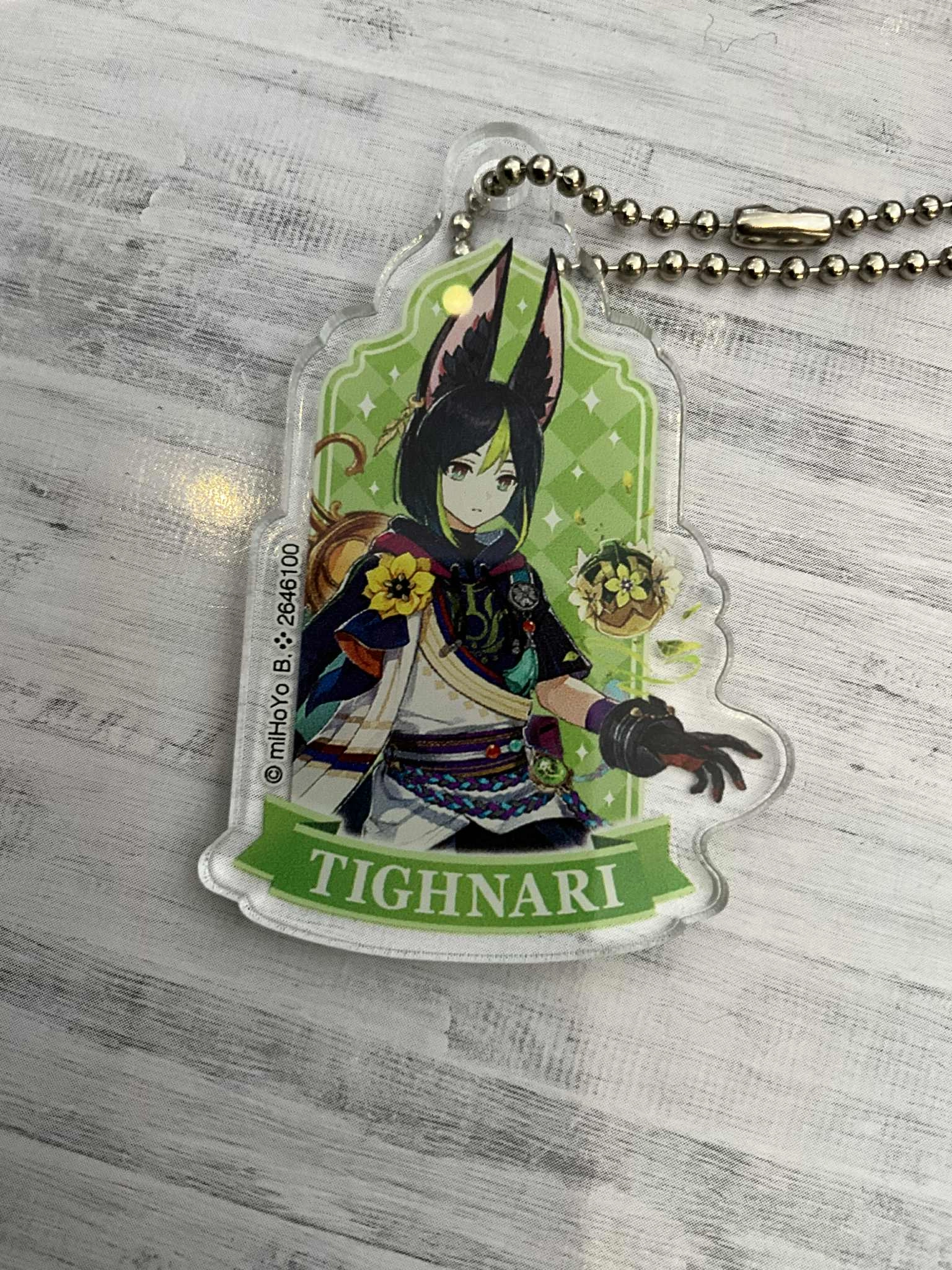 Kitchen Decor Safe For Children Genshin Impact Character Acrylic Keychain Vol.5 10 Pieces Set (In-stock)