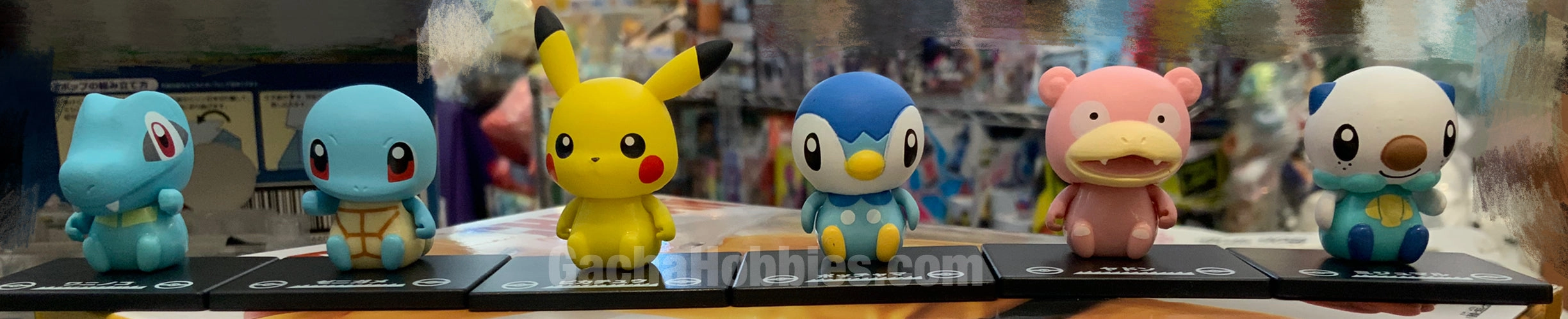 Colle Chara Pokemon Vol.1 Figure 6 Pieces Set (In-stock) Chibi Article Instagram Worthy