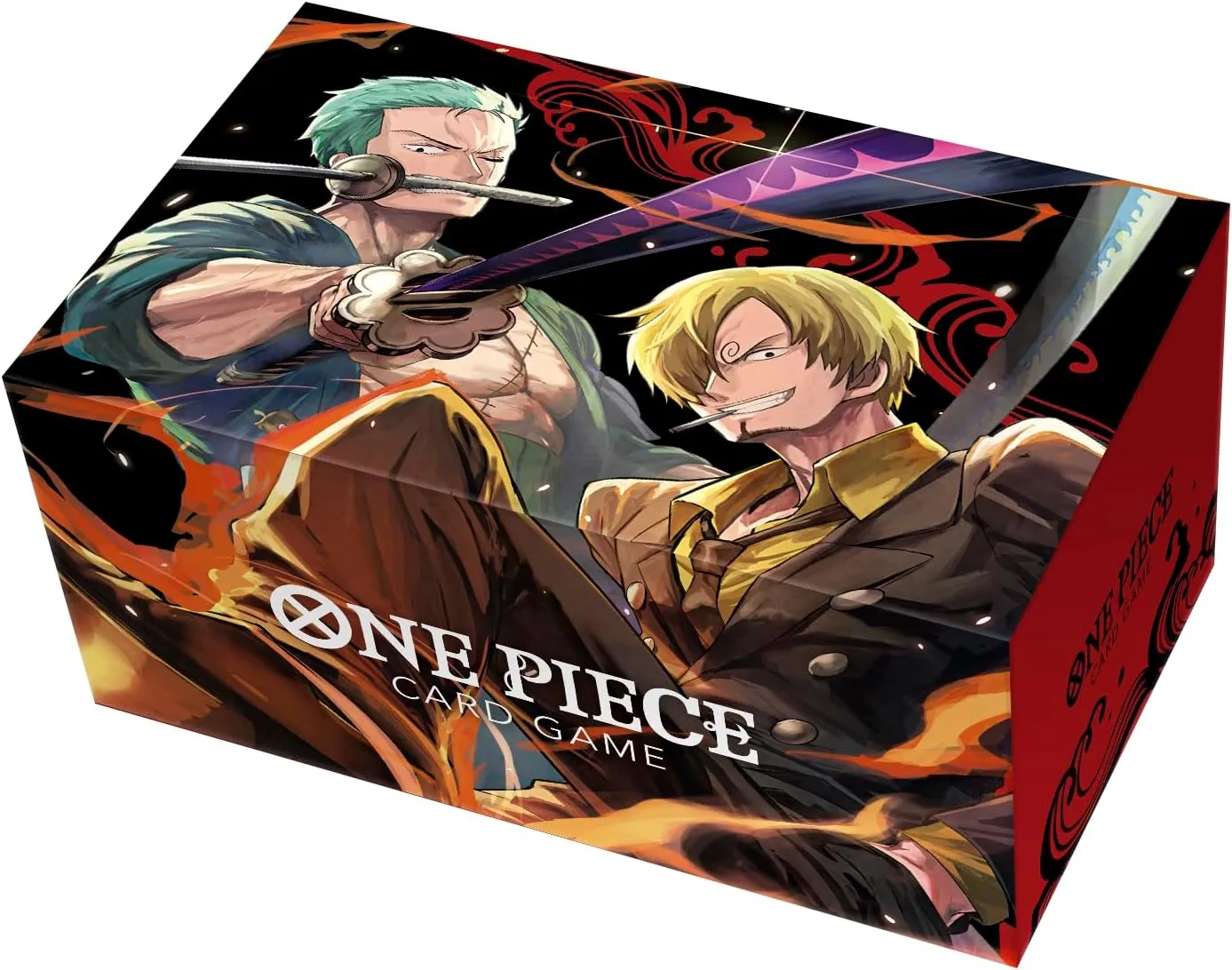 Random Series Display Limited Find Display "One Piece" Card Game Official Storage Box Zoro & Sanji