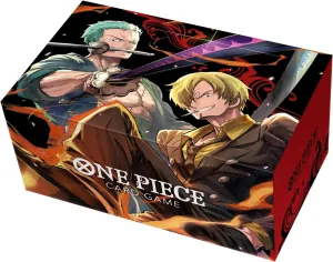 Random Series Display Limited Find Display "One Piece" Card Game Official Storage Box Zoro & Sanji