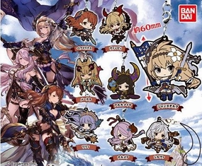 Granblue Fantasy Character Rubber Keychain Vol.1 8 Pieces Set (In-stock) PVC Article Anatomy Figure