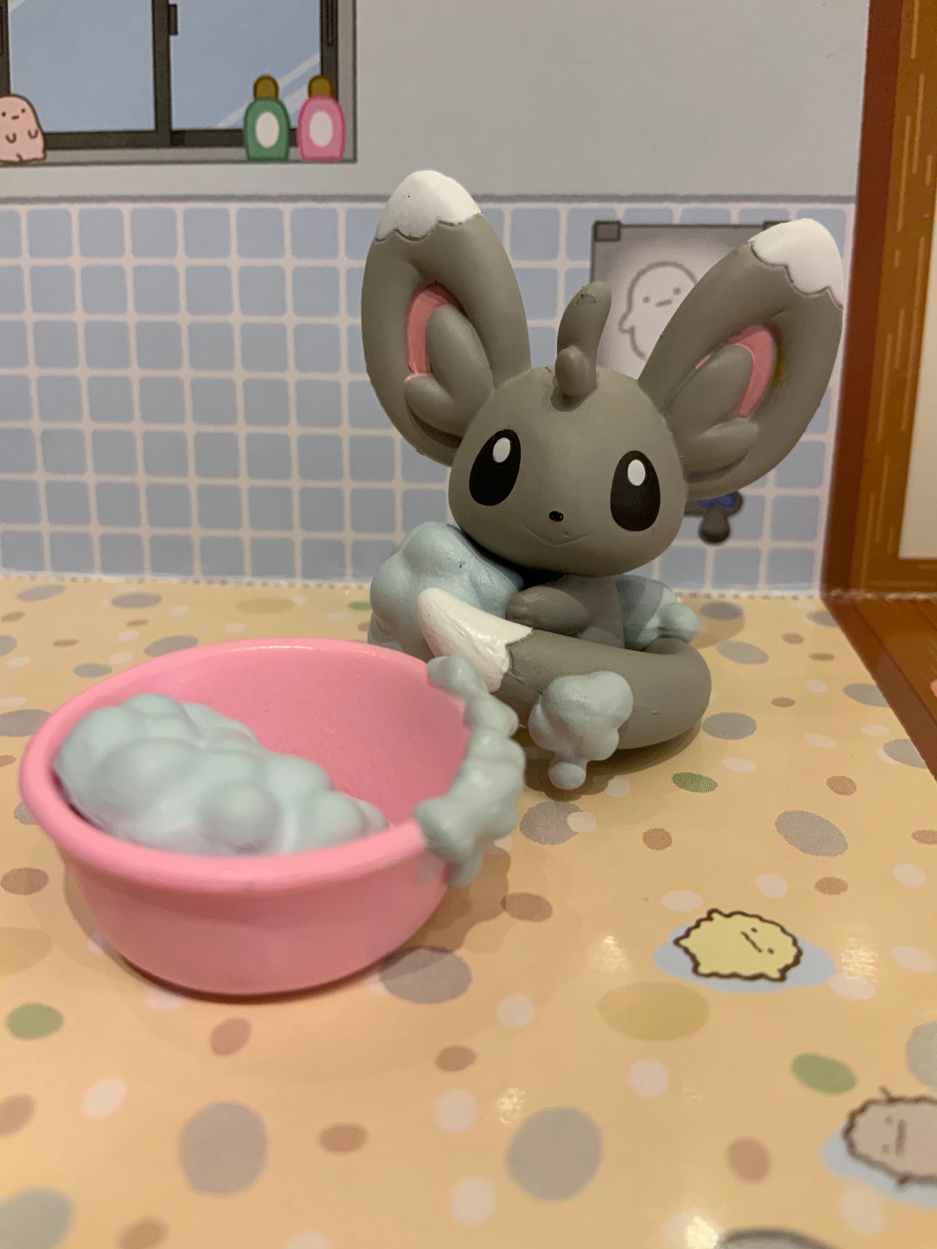 Pokemon Mina de Awa-awa Mascot Figure 5 Pieces Set (In-stock) Battery operated