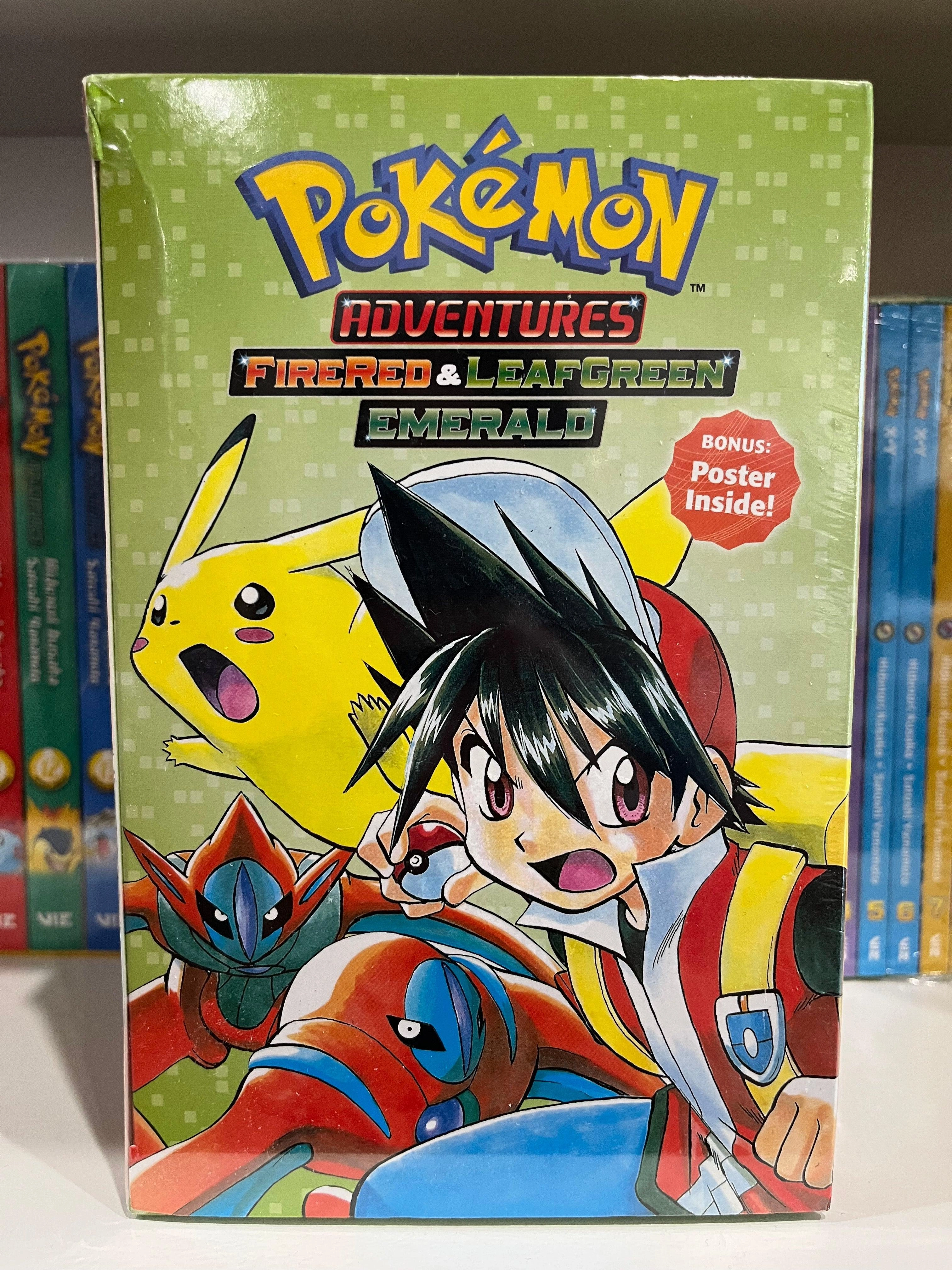 Manga | Pok??mon Adventures | Box Set | FireRed & LeafGreen Emerald v. 23-29 Virtual Collectible
