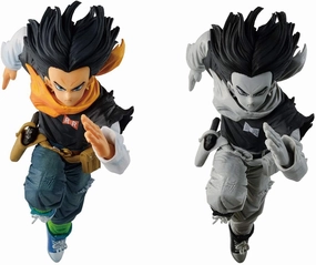 "Dragon Ball Z" BANPRESTO WORLD FIGURE COLOSSEUM Zoukei Tenkaichi Budoukai2 Android 17 Normal   Special ver. Decorative Object