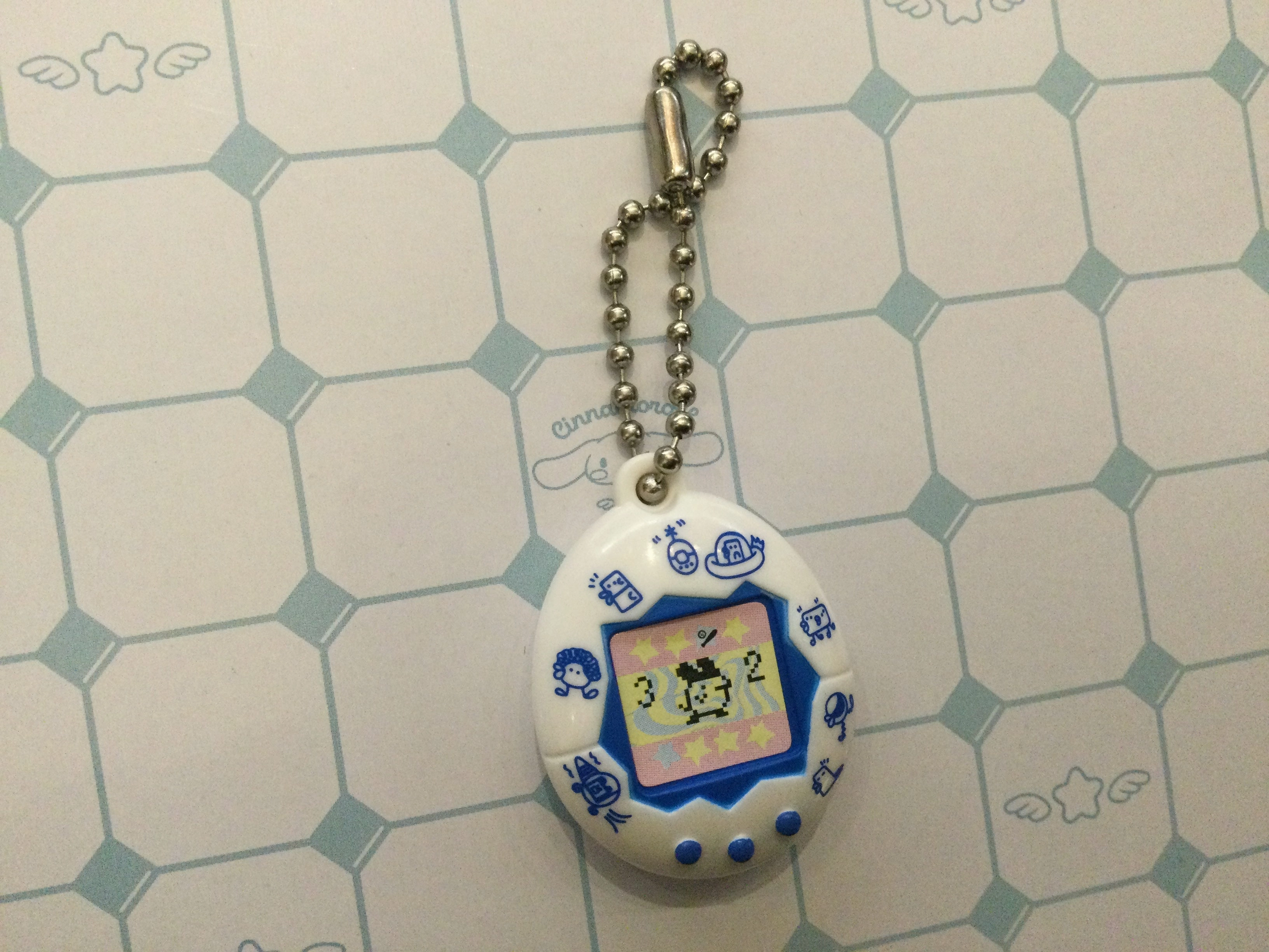 Tamagotchi Game Console Figure Keychain 10 Pieces Set (In-stock) Bedroom Accent