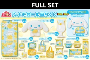 Surprise Pack Opening Exclusive Collectible Item Collector's Edition Kuji - Cinnamoroll - Lemonade (Full Set of 70) <br>[Pre-Order]