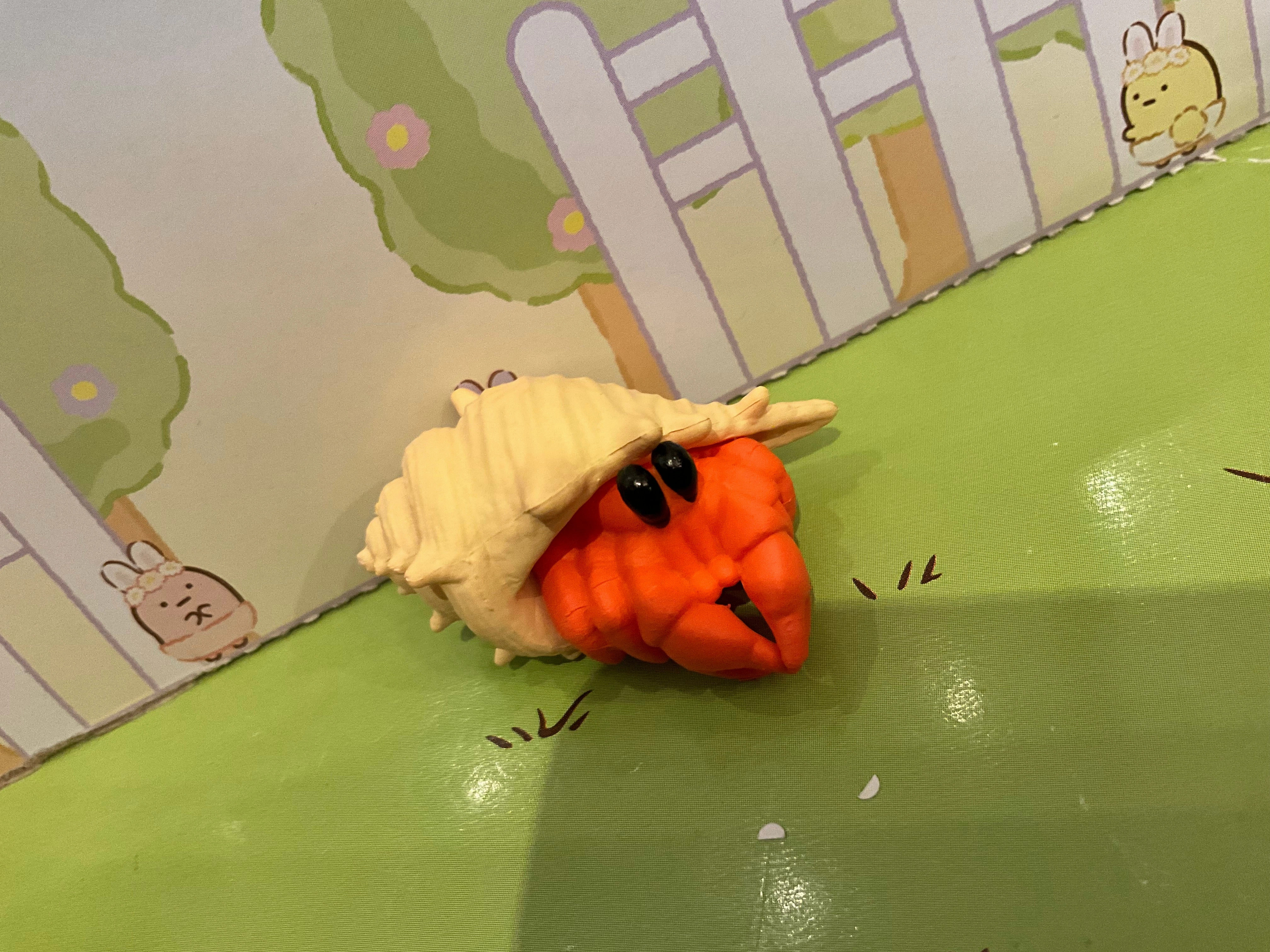 Colourful Crabs Cable Holder Figure Vol.3 5 Pieces Set (In-stock) Model Kit