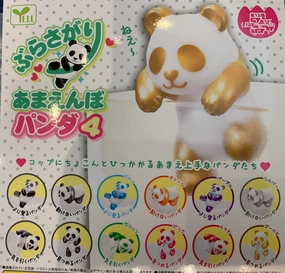 Collector Display Colourful Panda Mini Figure 12 Pieces Set (In-stock)