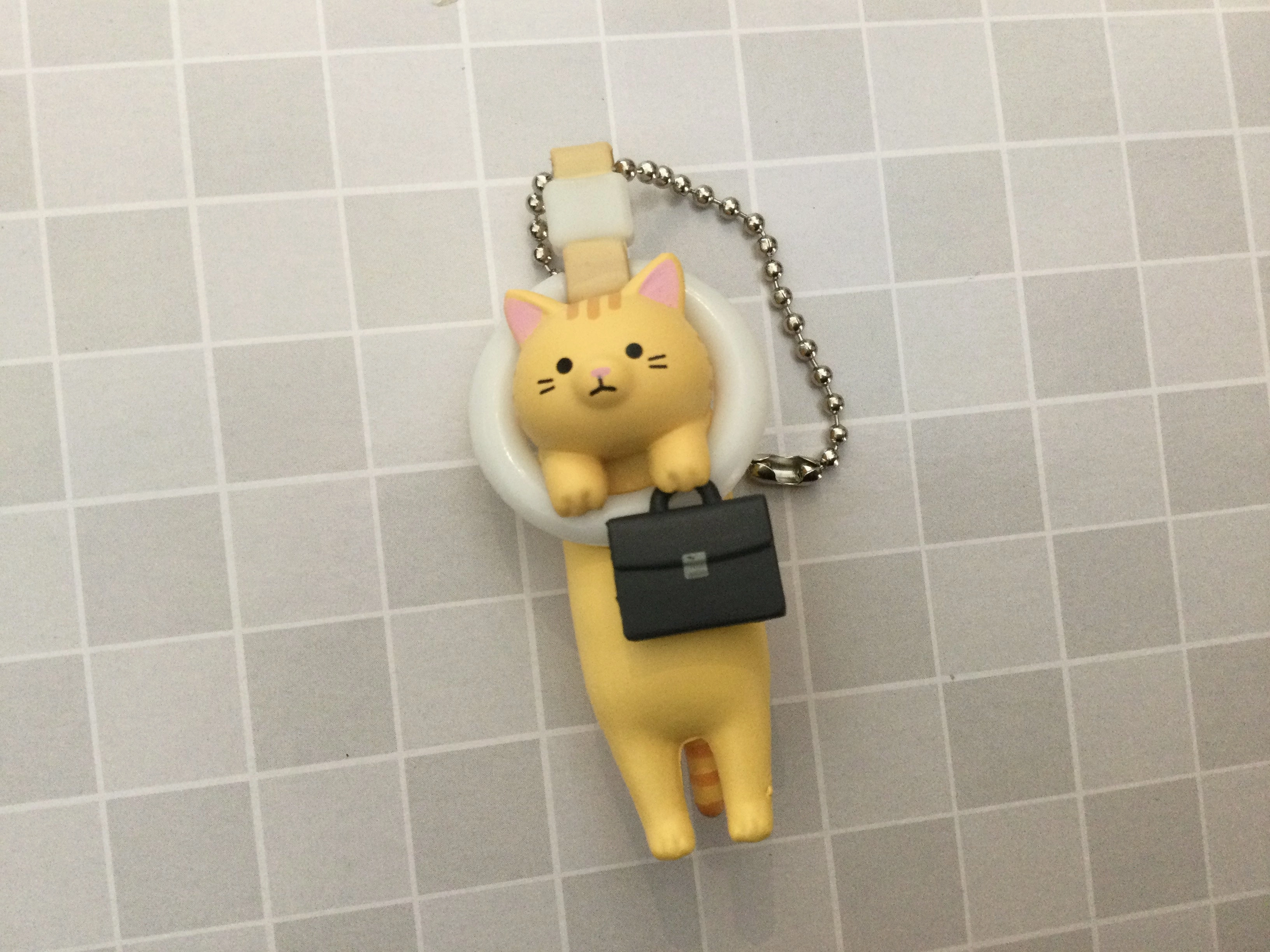 Commuting Cats On the Way to Work Small Figure Keychain 6 Pieces Set (In-stock) Limited Figure Mother's Day