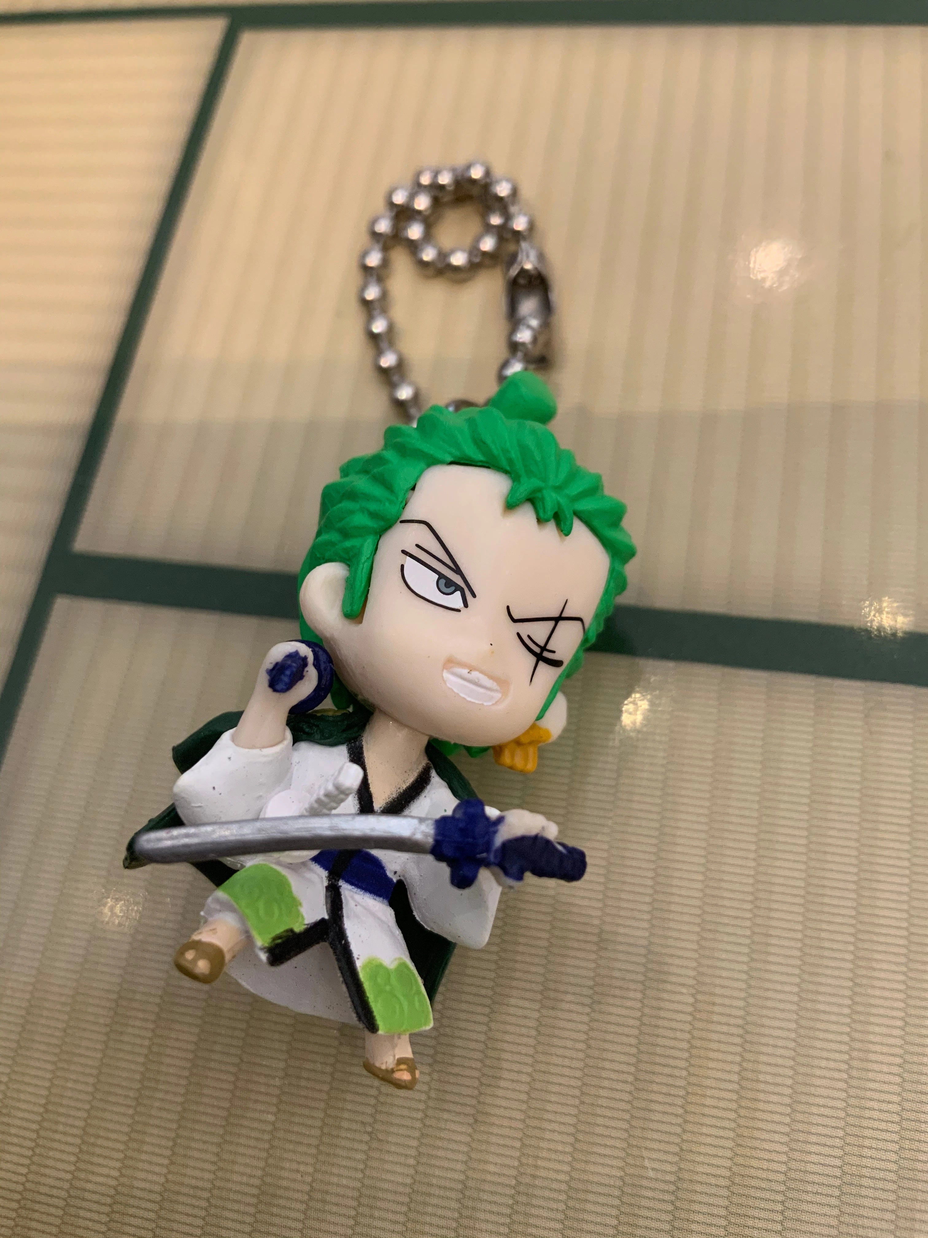 Interactive Exhibit One Piece Wano Country Mini Figure Keychain 5 Pieces Set (In-stock)