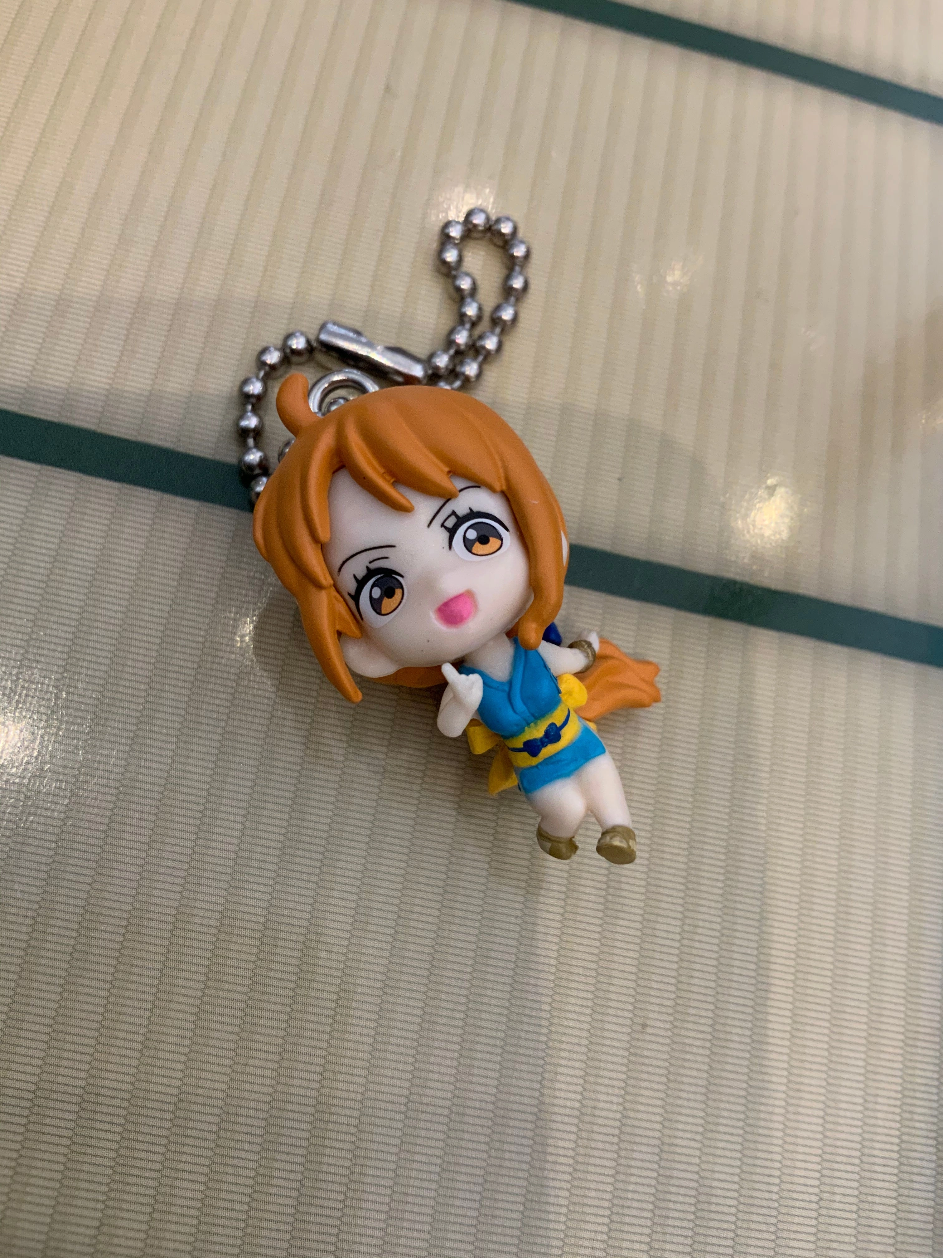 Limited Goods One Piece Wano Country Mini Figure Keychain 5 Pieces Set (In-stock)