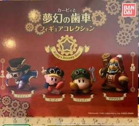Gaming Product Collectible piece Hoshi no Kirby Dreamy Gear Figure 4 Pieces Set (In-stock)