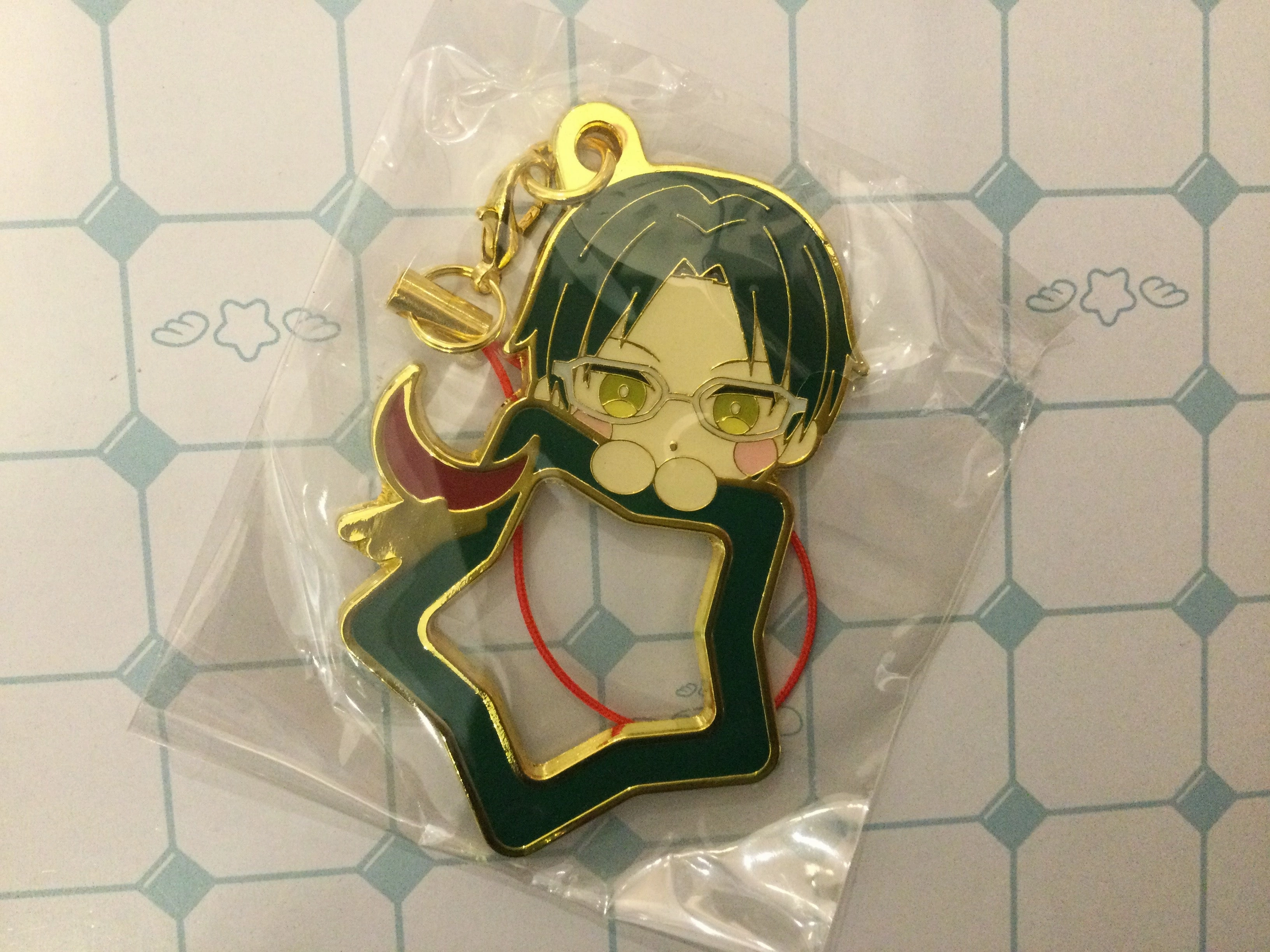 Collectible Statue Ensemble Stars Akatsuki & MaM & Crazy:B Characters Metal Keychain 8 Pieces Set (In-stock)