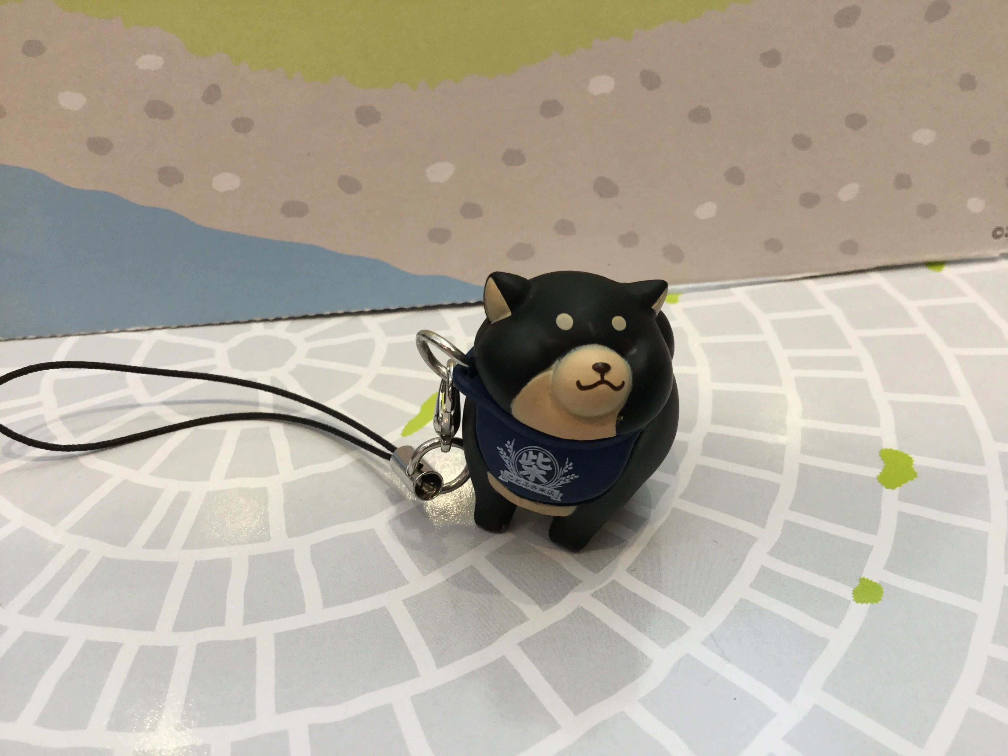 Maximalist Art Totem Animal Shiba Inu Refusion Figure Keychain 8 Pieces Set (In-stock)