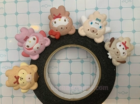 Cute Animal Sanrio Characters Bear Clip 5 Pieces Set (In-stock)
