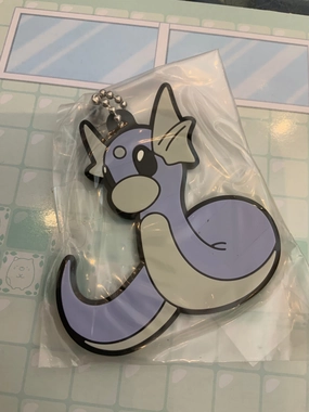 Robot Merchandise Pokemon Sun & Moon Collection Flat Rubber Keychain Vol.4 8 Pieces Set (In-stock)