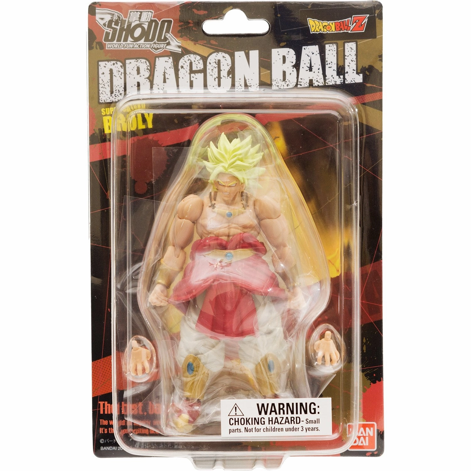 Bandai Dragon Ball Super Saiyan Broly Shodo Micro Action Figure Art Statue Limited Display