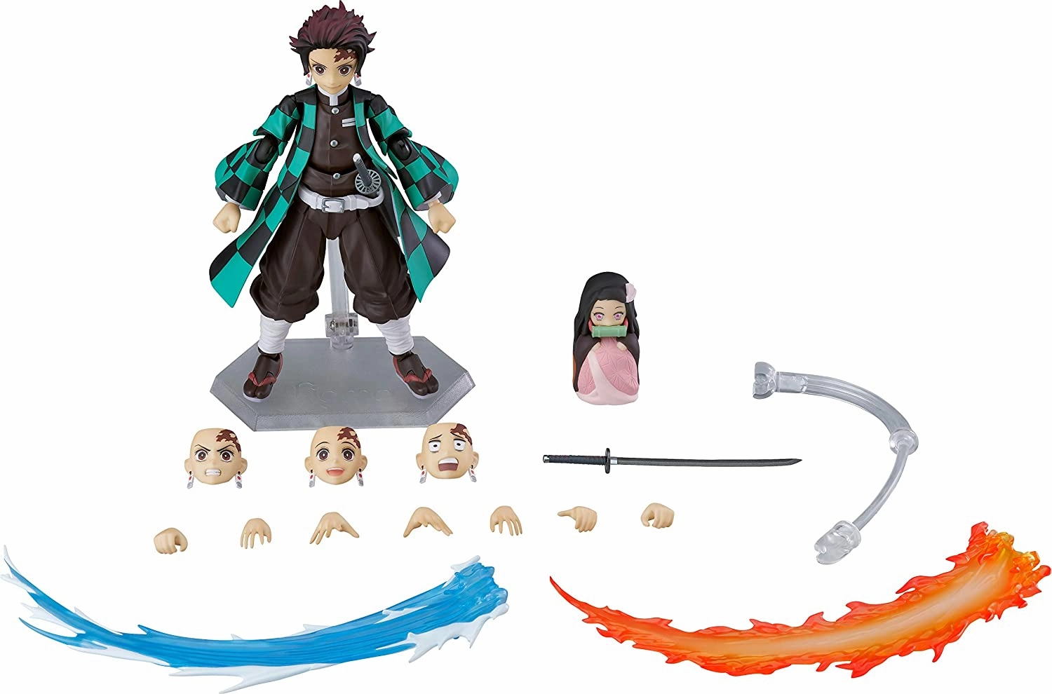 Adventure Game Superhero Display Demon Slayer: Kimetsu no Yaiba - Figma#498-DX Kamado Tanjiro DX Edition (Max Factory)