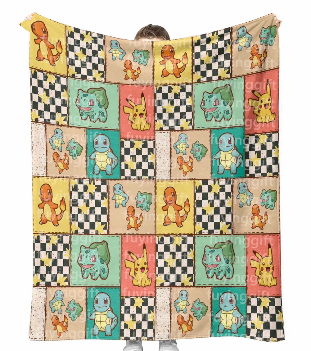 Robot Art Blanket | Pok??mon