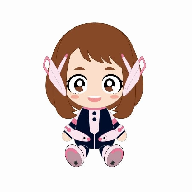 "My Hero Academia" Chibi Plush Uraraka Ochaco Vol. 2 Action Hobby