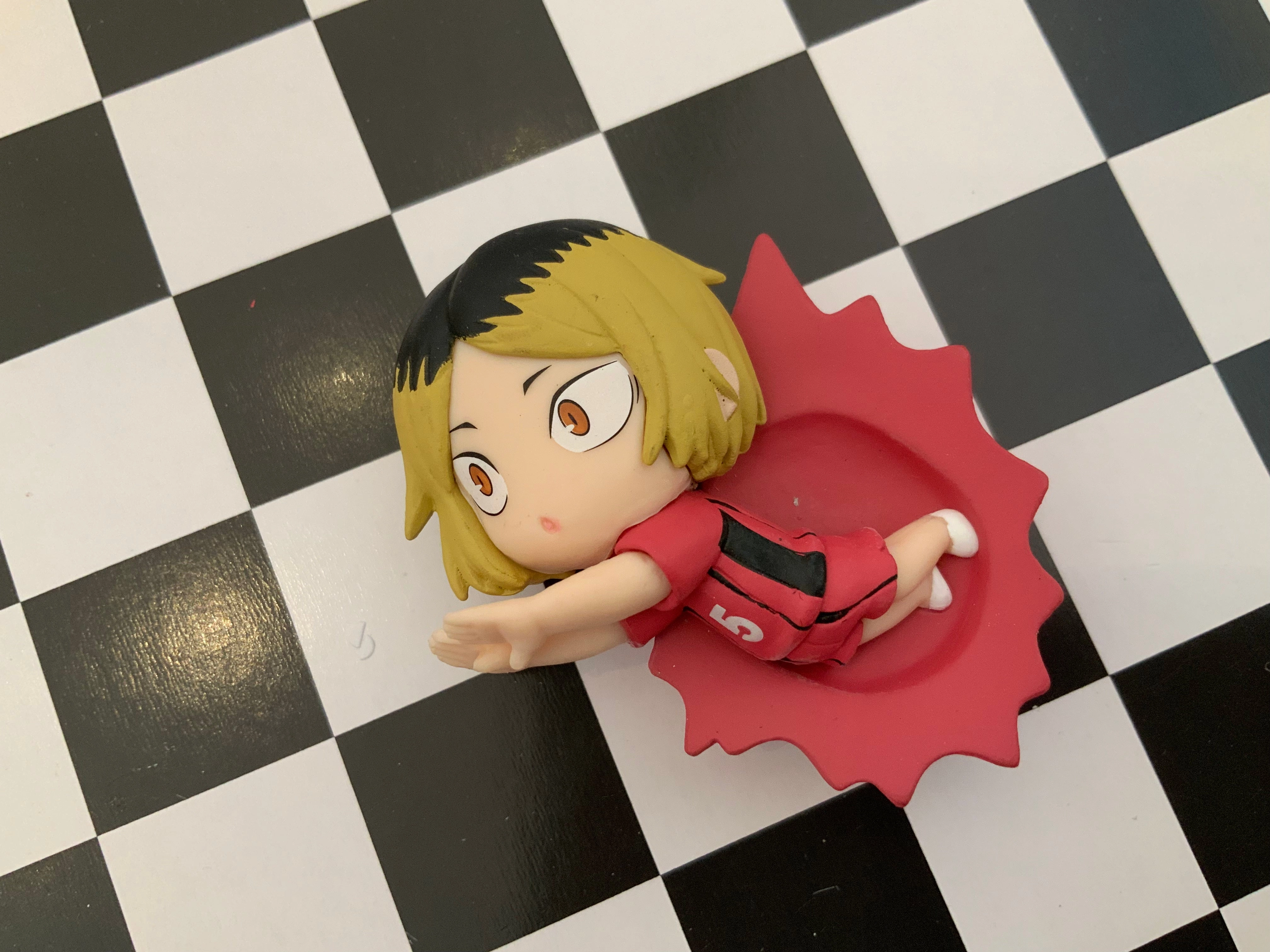 Archival Quality Haikyuu Characters Figure Magnet 4 Pieces Set (In-stock)