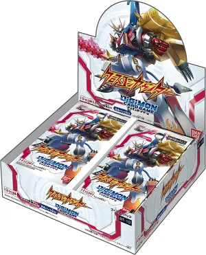 Random Drop Display Digimon Card Game Cross Encounter BT-10